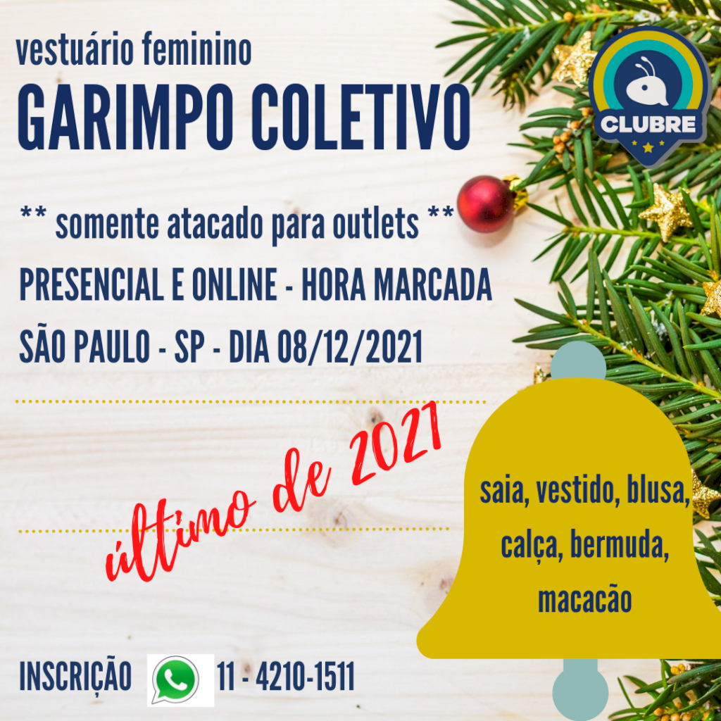 Garimpo Coletivo Feminino - 08/12/2021 
