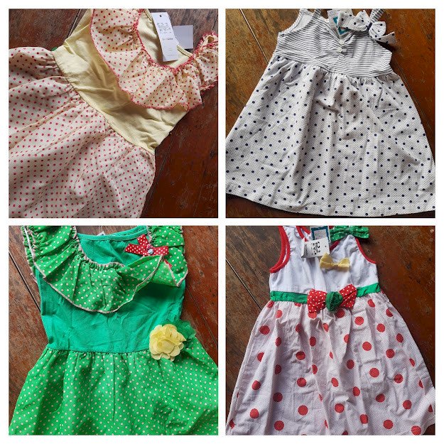 Lote UCE2202 - Infantil feminino, nunca usado,  17 peças