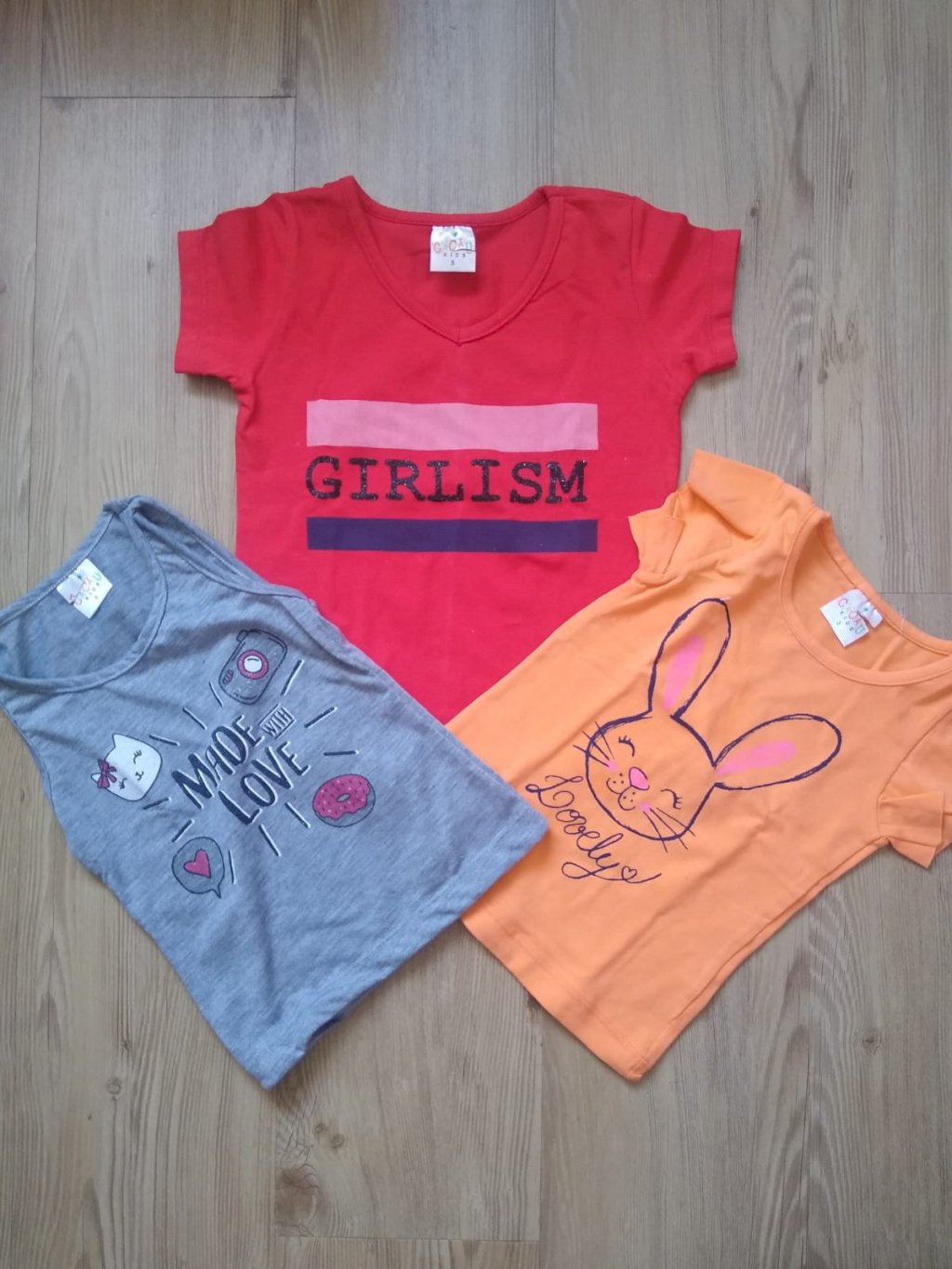 Lote I04 - Lote infantil meninas leves defeitos 0-10 anos - 41 peças