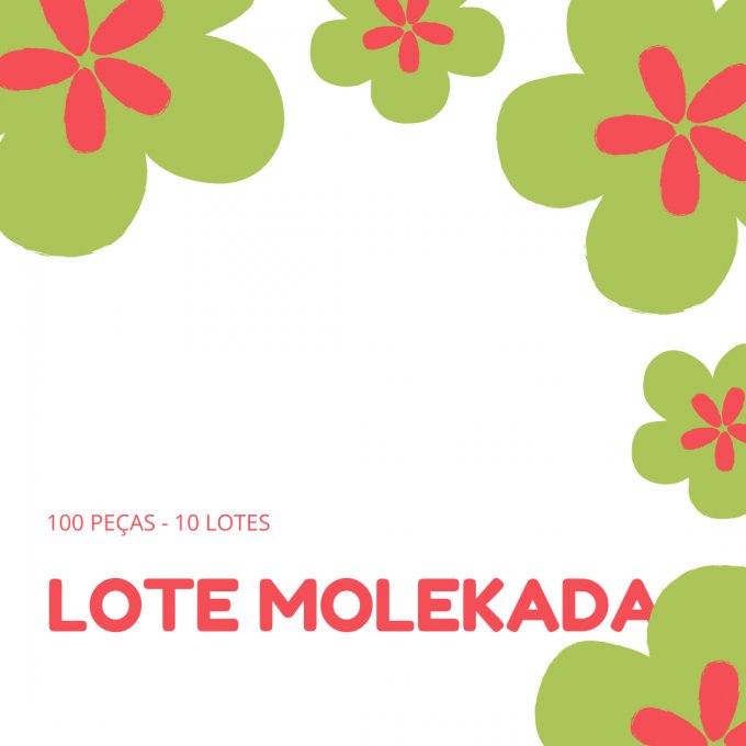 100 infantil - Molekada LV ( 5 lotes)