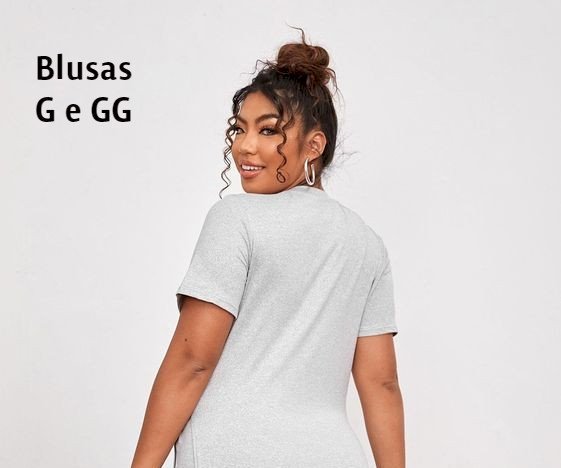 Lote MBMB2205 - Blusas tamanhos G e GG - 21 peças