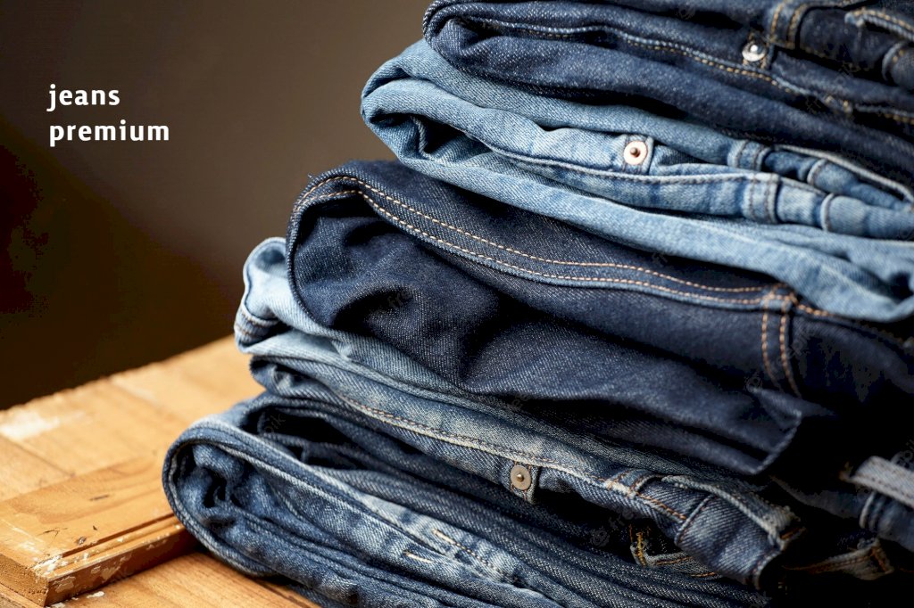 Lote GC2253 Jeans feminino premium - 12 peças
