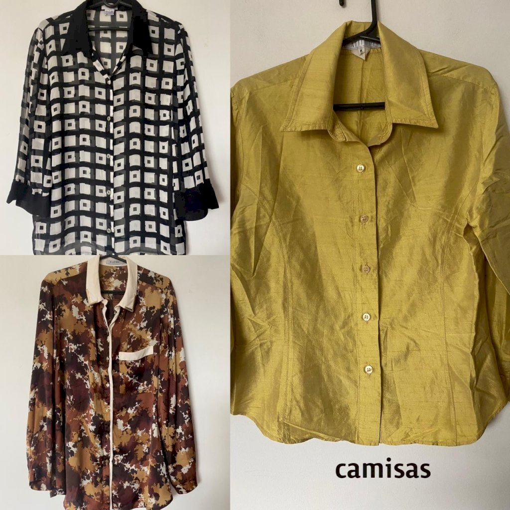 Lote BV0523 - Camisas femininas - 30 peças