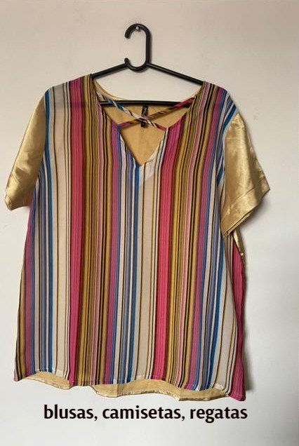 Lote BV0723 - Blusas, camisetas, regatas - 30 peças