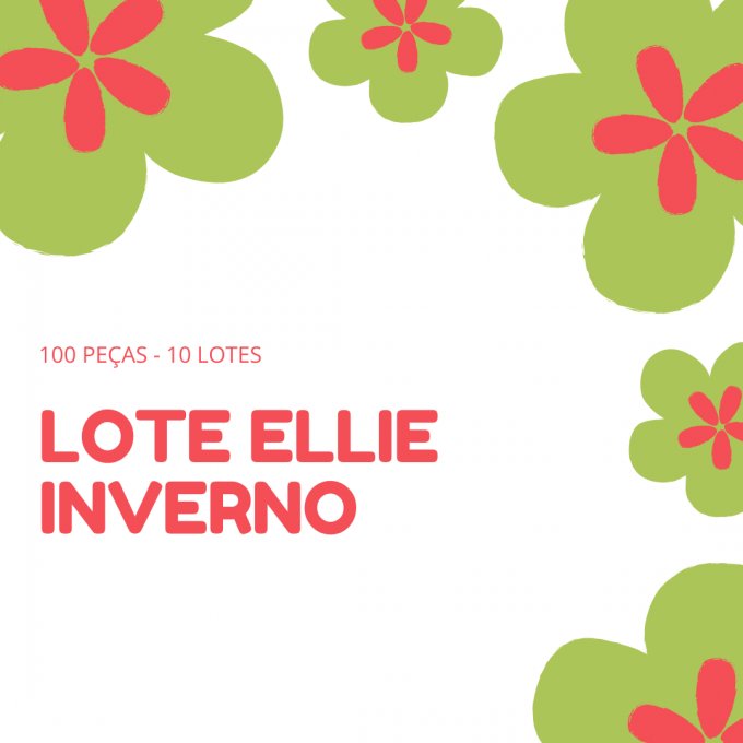 Lote 100 peças - Ellie Inverno (LV)