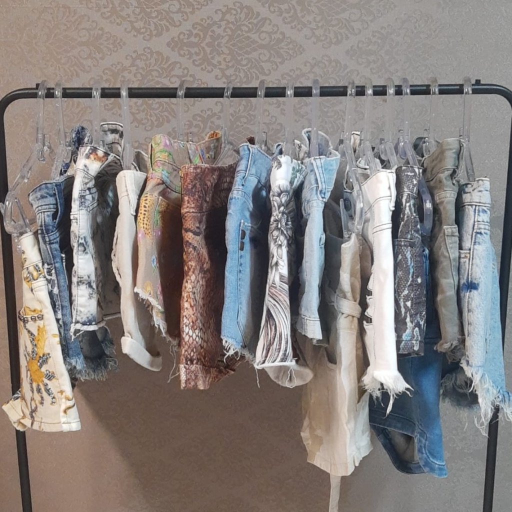GC0525 - Lote de shorts, 15 peças, usadas