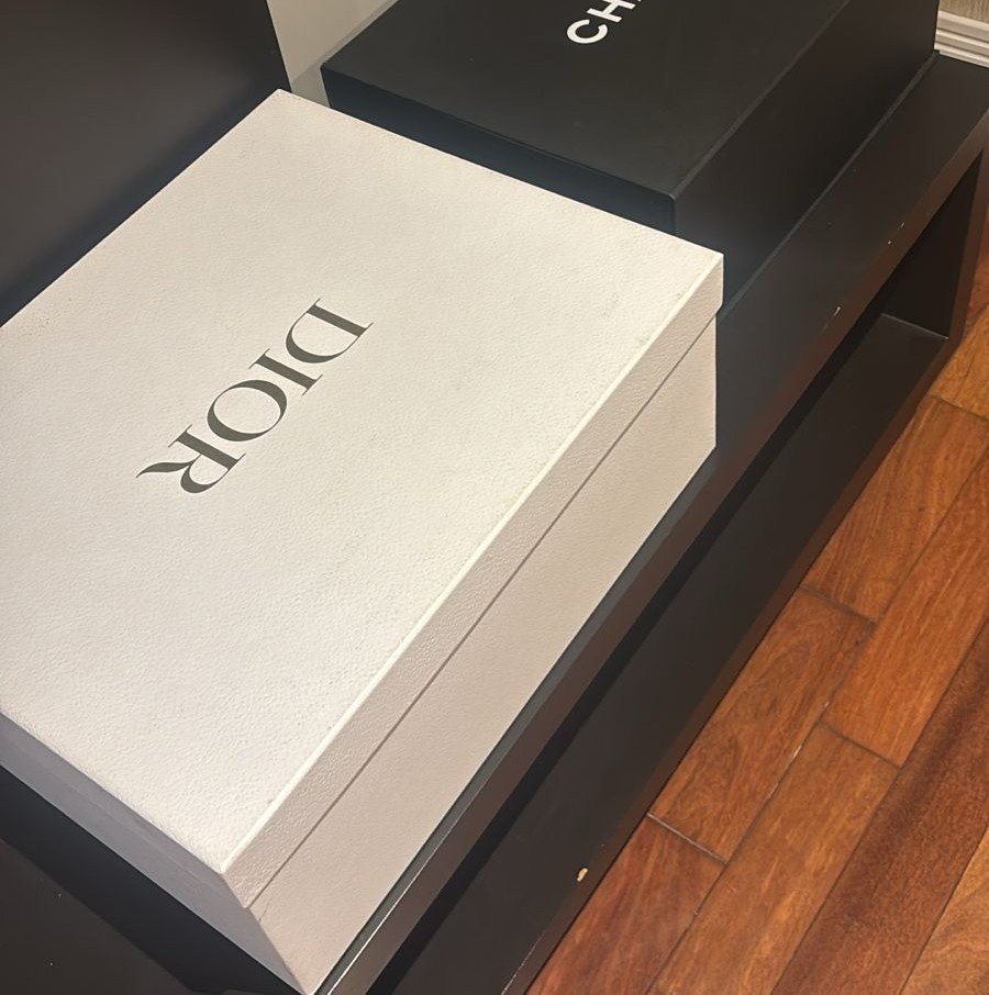 kit com 3 caixas diversas luxo - originais