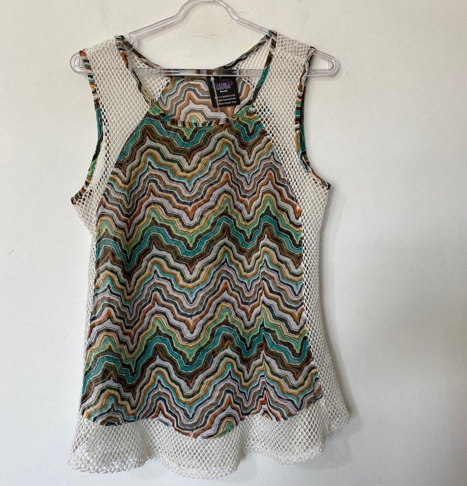 BVT0925 - lote com 12 de blusas, regatas usadas