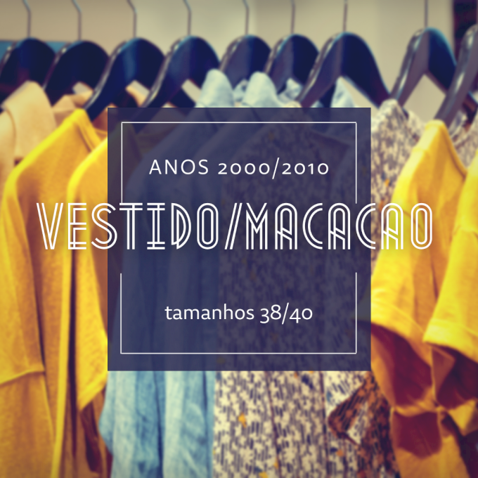 Lote C014 - Vestido/Macacão