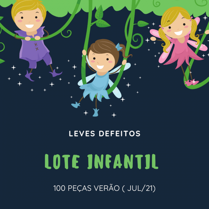 LOTE 100 peças - ELLIE/C&A