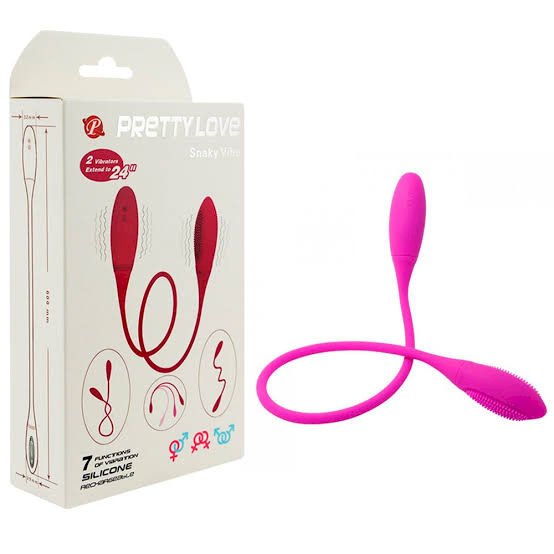 Vibrador duplo flexível SNACK