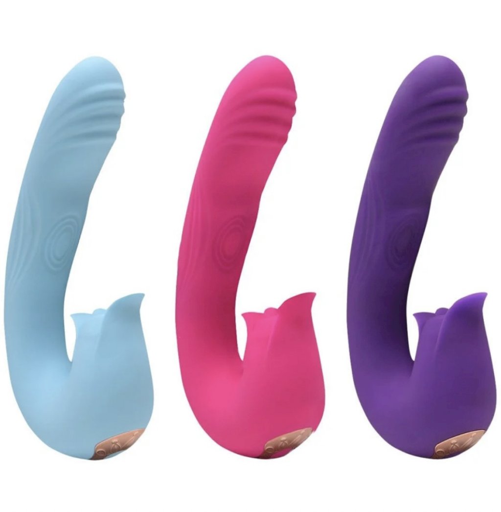Vibrador Jota Linguinha (2 em 1)