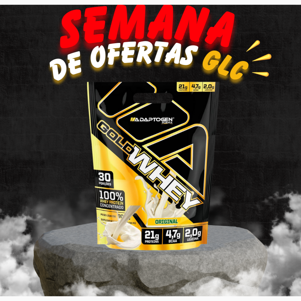Promoção Semanal - Gold Whey Adaptogen 900g