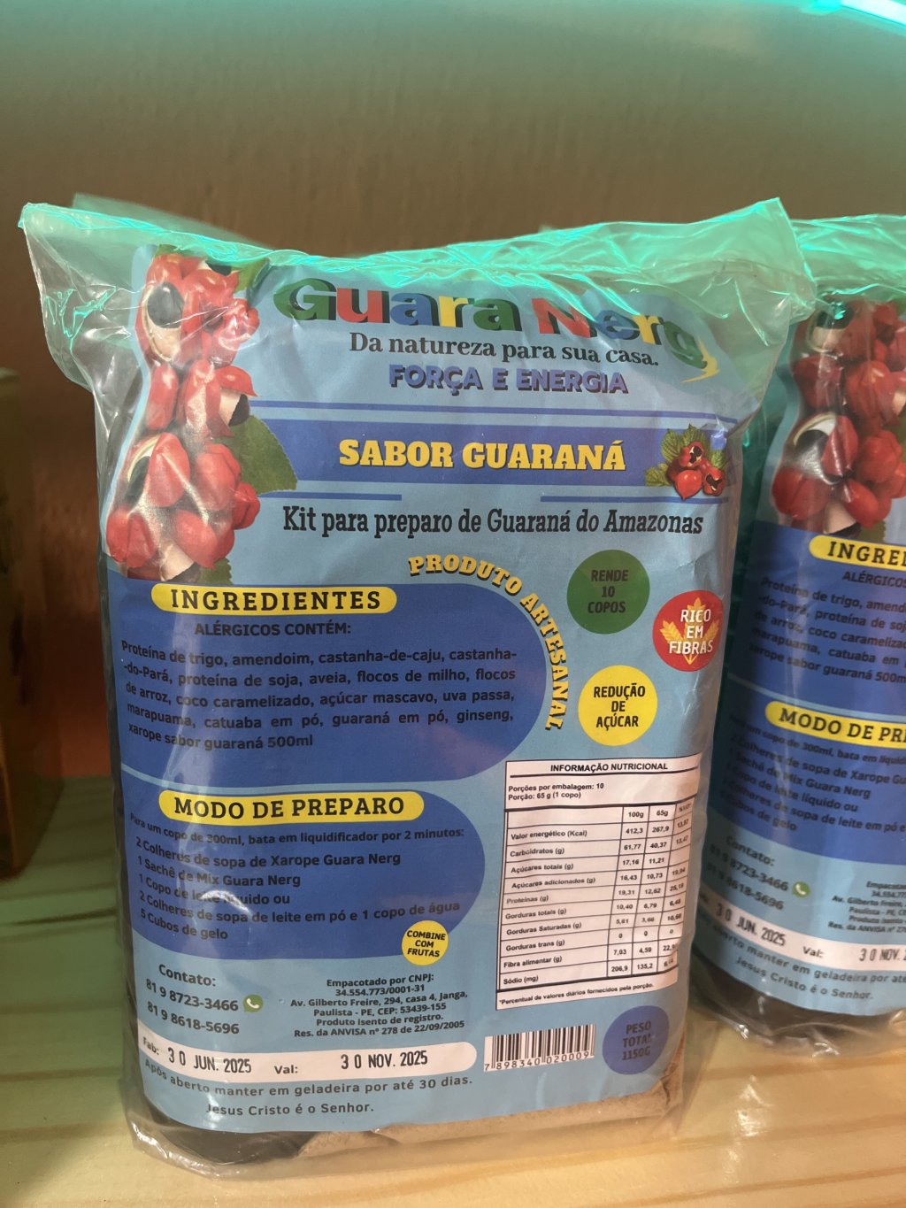 Kit guaraná do amanozas 