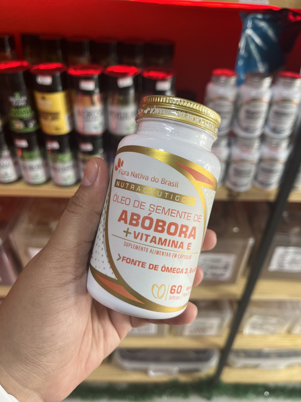 SEMENTE DE ABÓBORA + VITAMINA E