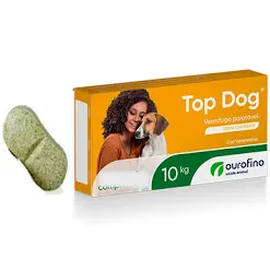 Vermifugo Ourofino Top Dog para Caes 10kg