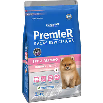 RACAS ESP CAES FIL SPITZ ALEMAO 2,5KG