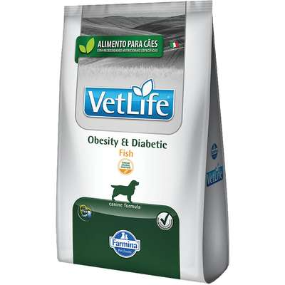 VET CAN OBESITY DIABETIC FISH 2KG