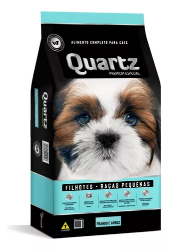 R. CAES QUARTZ FILHOTE RACAS PEQUENAS 15 KG
