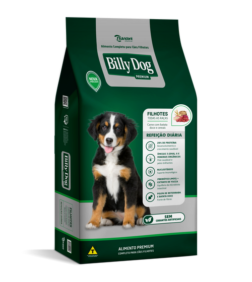 R. CAES BILLY DOG FILHOTE REFEICAO DIARIA 15 KG
