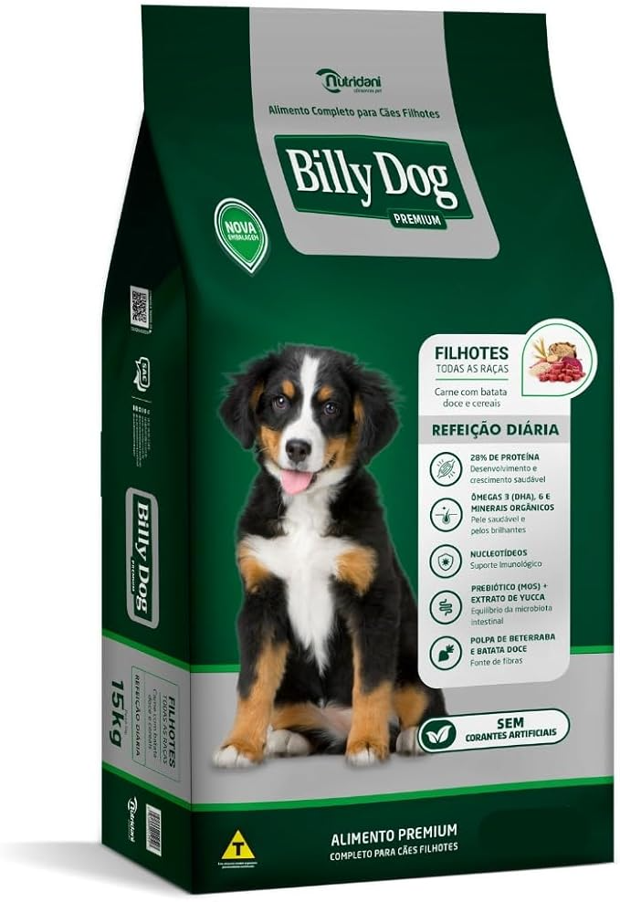 R. CAES BILLY DOG FILHOTE 1 KG
