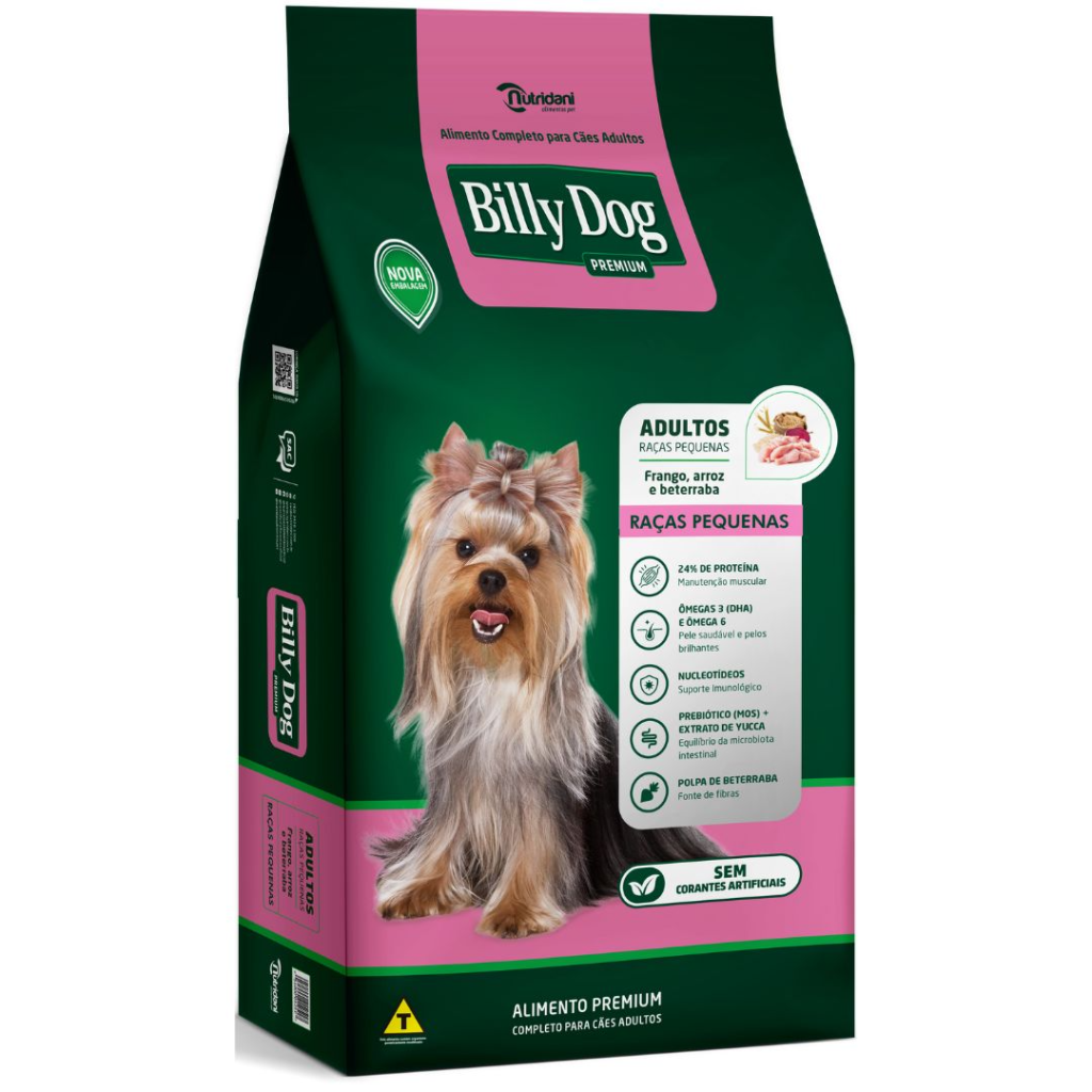 R. CAES ADULTO BILLY DOG RACAS PEQUENAS 10,1 KG