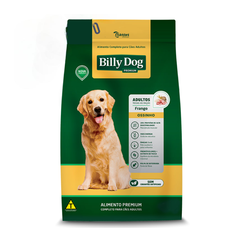 R. CAES ADULTO BILLY DOG FRANGO 25 KG