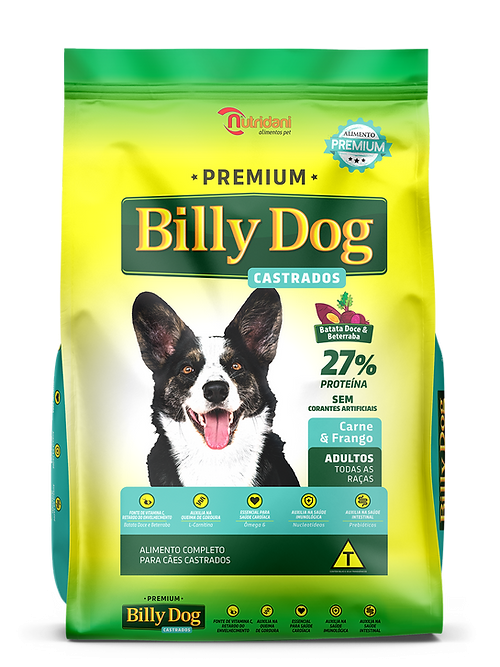 R. CAES ADULTO BILLY DOG CASTRADO 15 KG