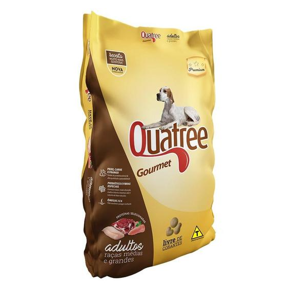 QUATREE GOURMET ADULTOS RMG SEM CORANTES 20KG PBR