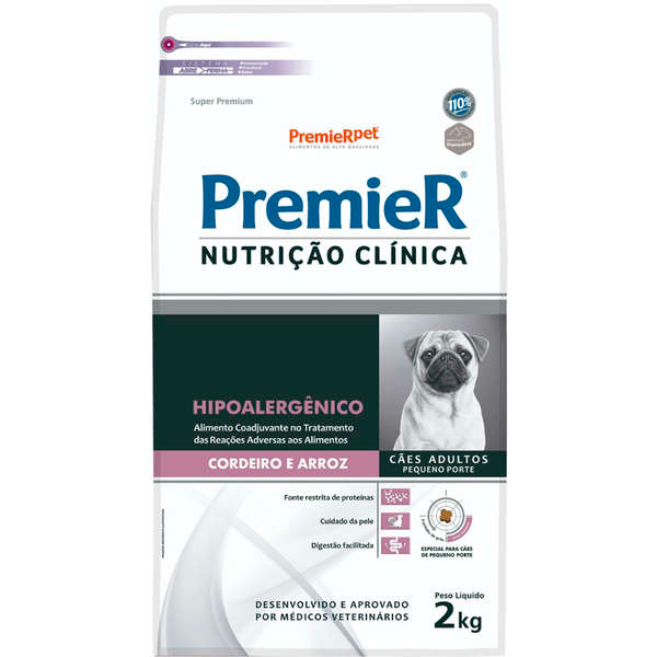 PREMIER NUTR CLIN CAES HIPO CORD PEQ PORTE 2 KG