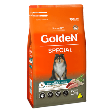 GOLDEN SPECIAL CAES ADULTOS PEQ PORTE 3 KG