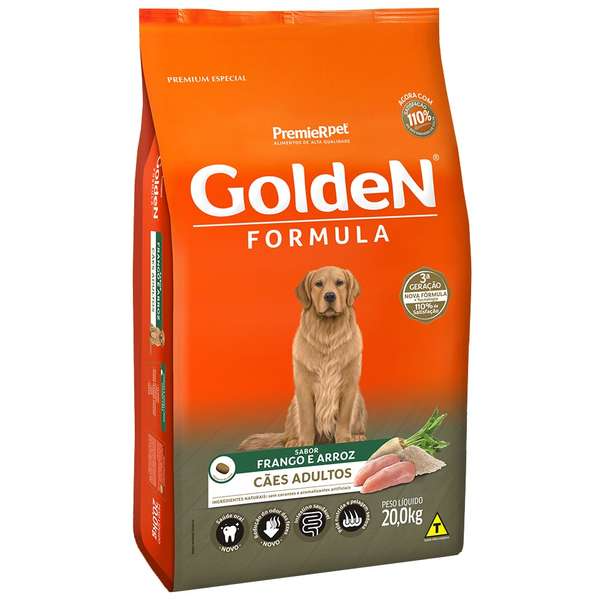 GOLDEN FORM CAES AD FRANGO 20 KG