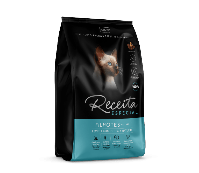RECEITA ESPECIAL PE GATOS FL SALMAO 3KG