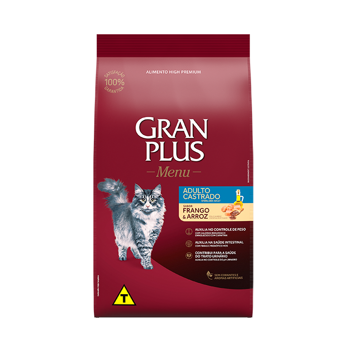 GP GATOS CASTR FRANGO ARROZ 3 KG