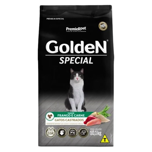 GOLDEN SPECIAL GATOS CASTRADOS 10,1 KG