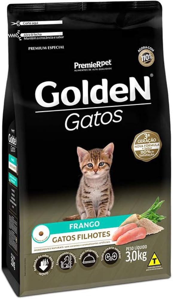 GOLDEN GATOS FILHOTE 3KG