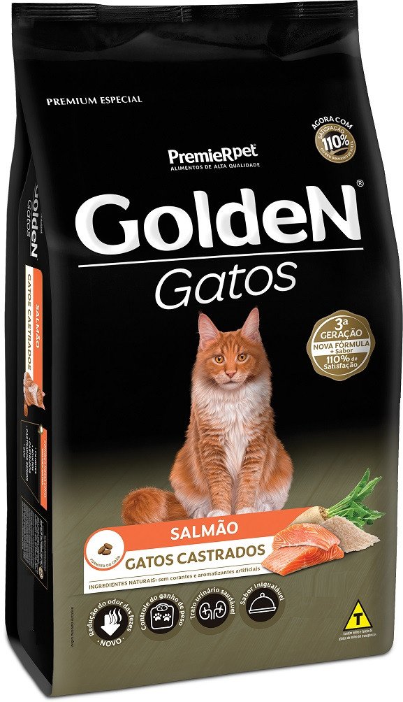 GOLDEN GATOS AD CASTRADOS SAL 1KG