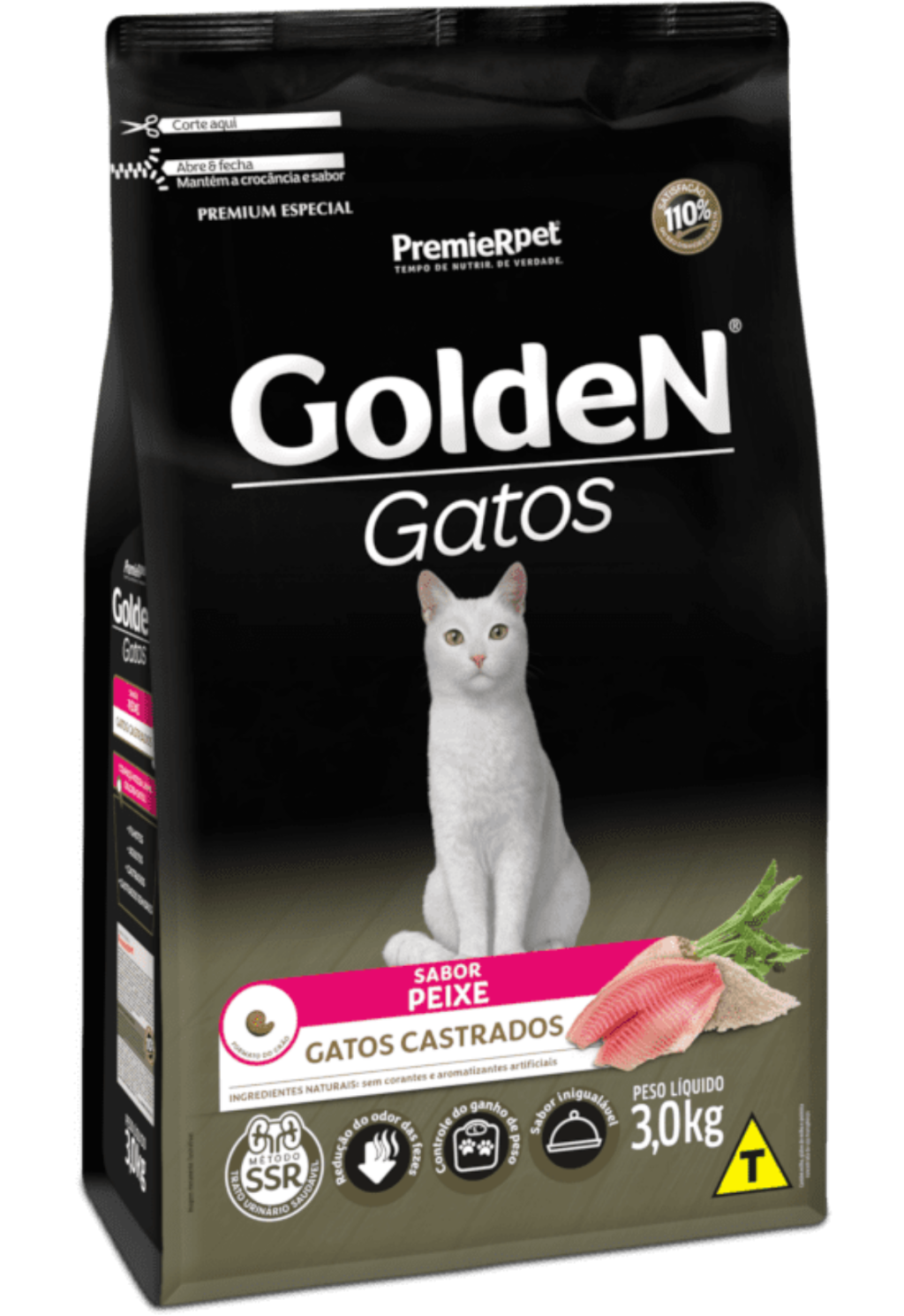 GOLDEN FORM GATOS AD CAST PEIXE 3 KG