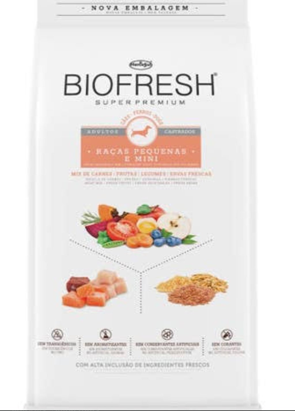 BIOFRESH SP MIX CARNE CASTR PEQ/MINI 3KG