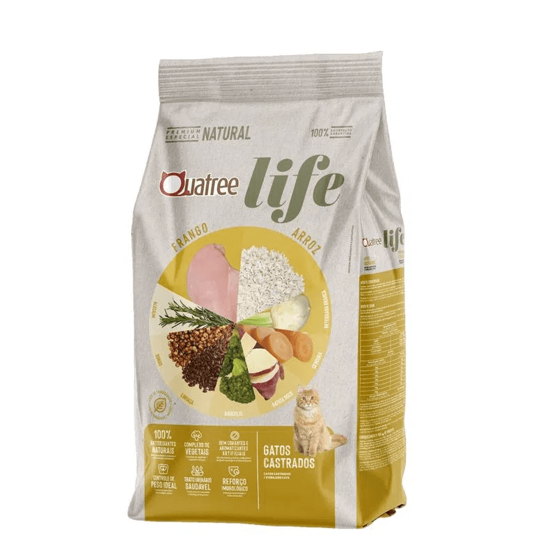 QUATREE LIFE GATOS CASTRADOS 10.1KG