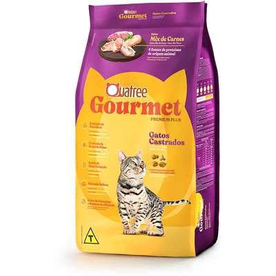 QUATREE GOURMET GATOS CASTRADOS MIX DE CARNES 20KG