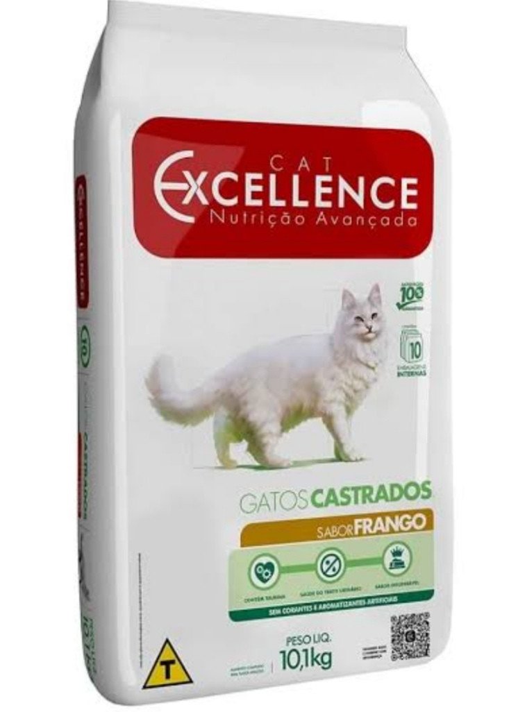 Cat Excellence Castrado Frango 10,1 Kg