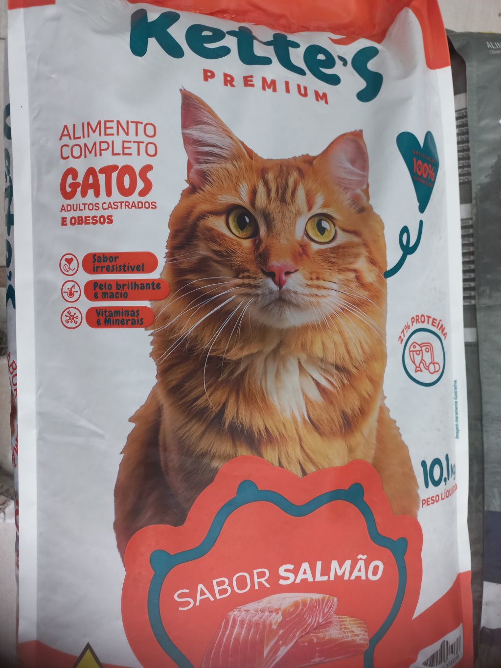 KETTYS SALMAO CASTRADOS E OBESOS 10,1 KG