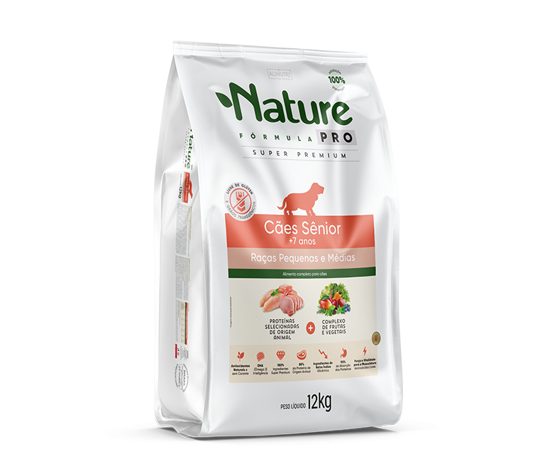 ALINUTRE NATURE F PRO SENIOR 7 CAES AD RP M 12 KG