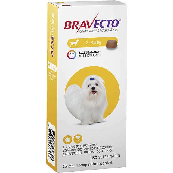 BRAVECTO 112,5MG (2-4,5KG)