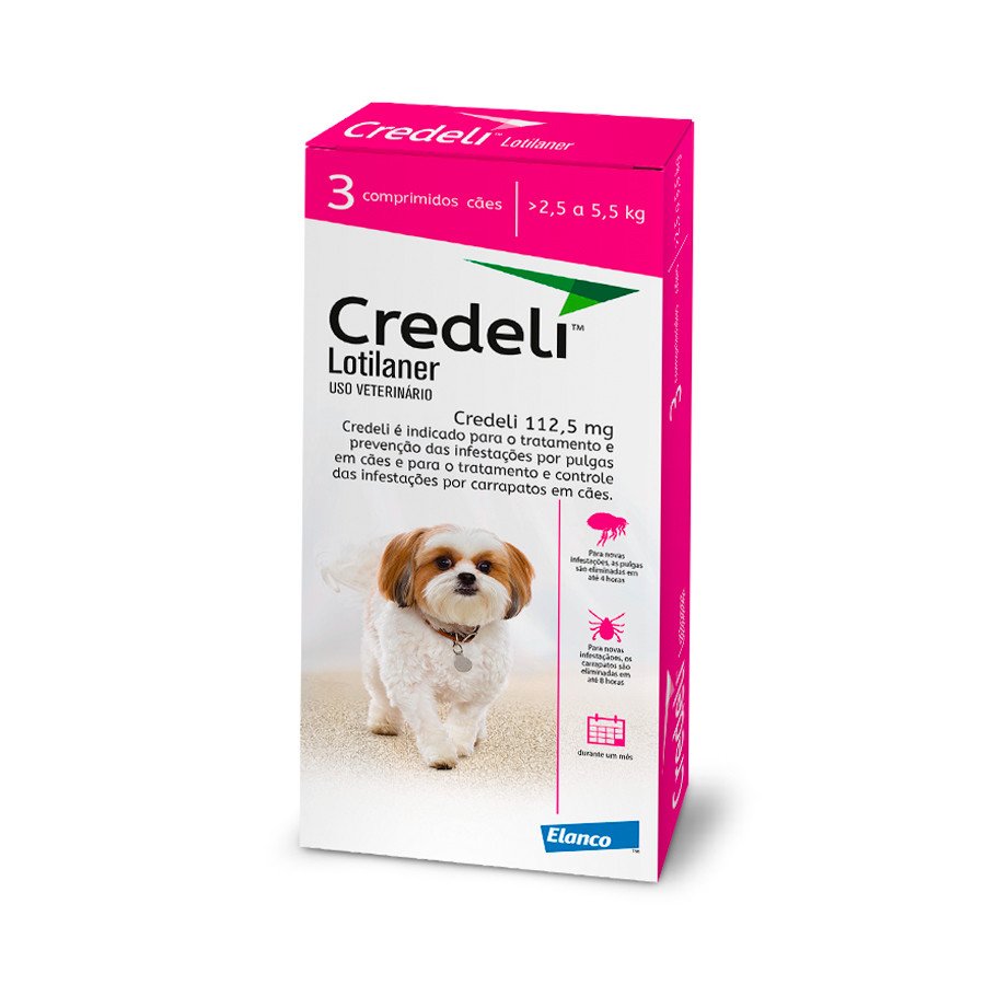 EL CREDELI TAB 112.5MG C/3 2,5-5,5KG