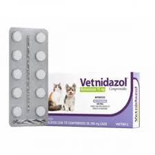 VETNIDAZOL 75MG 10 COMP - UN