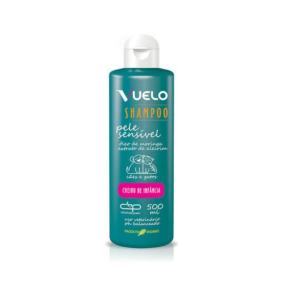 VUELO / SHAMPOO PELE SENSIVEL / 500 ML / CHEIRO DE INFANCIA / PU