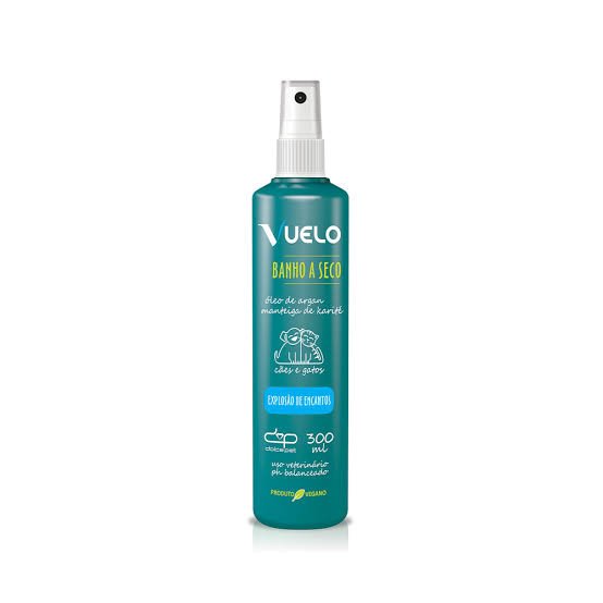 VUELO / SHAMPOO BANHO A SECO / 300 ML / EXPLOSAO DE ENCANTOS / PU