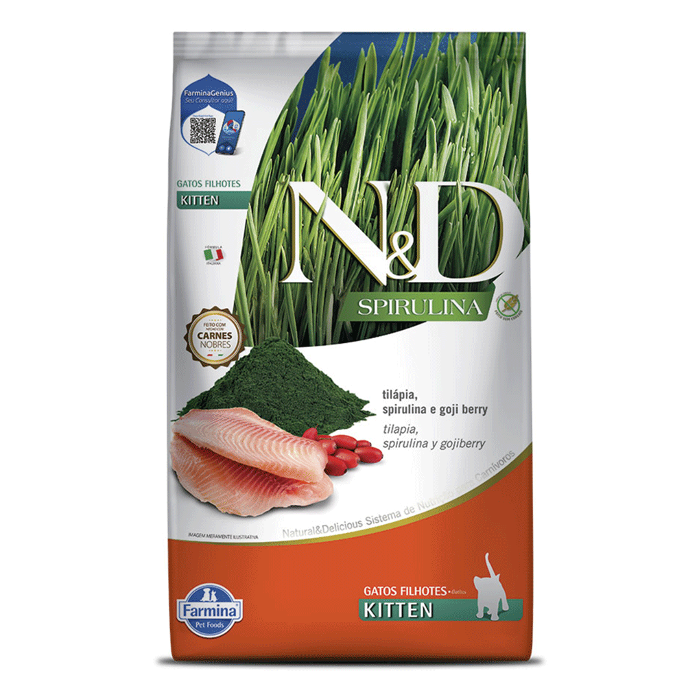 ND SPIR FEL KITTEN TILAPIA 1,5KG